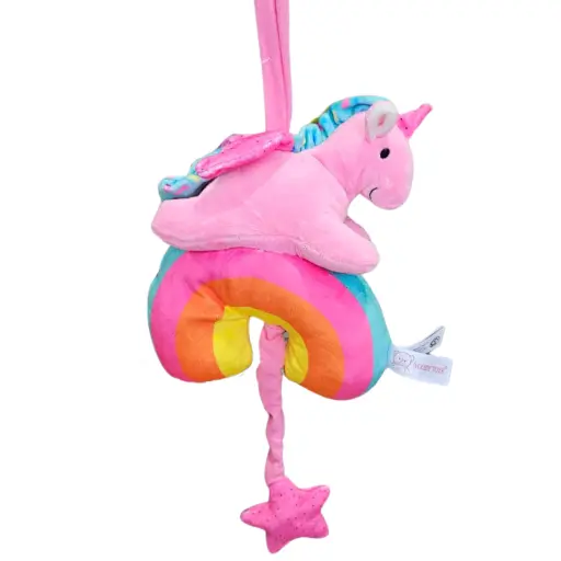 Cunero unicornio rosa 59038